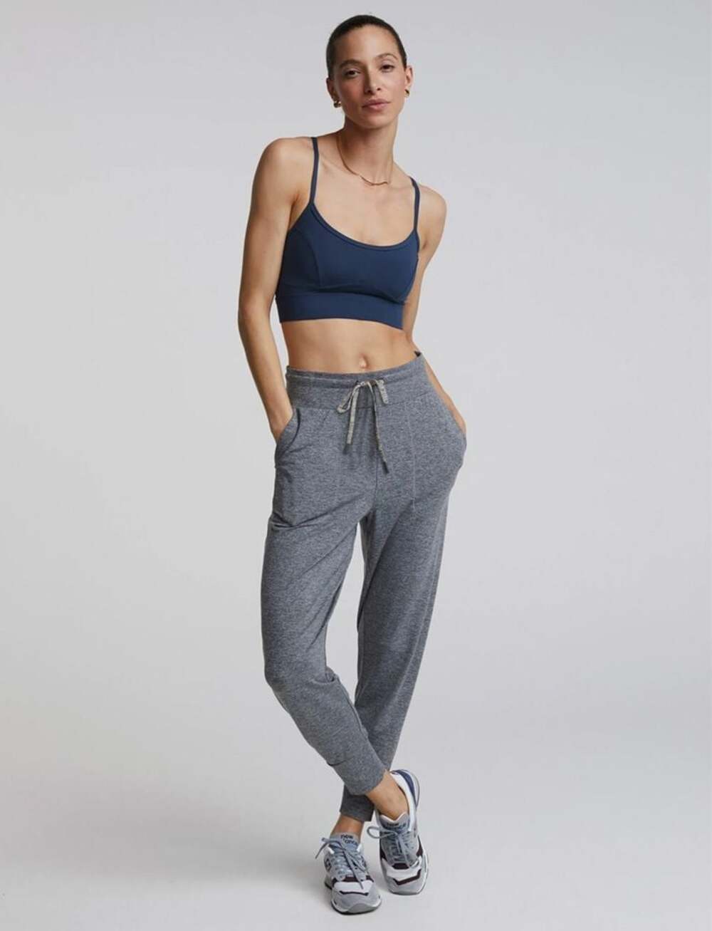 Varley Parkhurst Jogger Sweatpants Grey Marl
